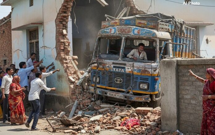 Truck accident