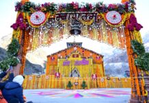 विधि—विधान के साथ खुले श्री केदारनाथ के कपाट