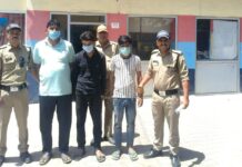 10 लाख की स्मैक सहित तीन दबोचे