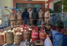 ऑपरेशन प्रहारः अवैध एलपीजी गैस रिफिलिंग गैंग का पर्दाफाश