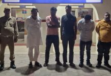 पुलिस को लूट की झूठी सूचना देना पड़ा भारी, पांच गिरफ्तार