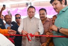 मुख्यमंत्री धामी ने हरिद्वार में नव निर्मित आनंद धर्मशाला ट्रस्ट का किया लोकार्पण
