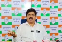 नारी शक्ति वंदन केवल भाजपा के चुनावी जुमलेः गोदियाल
