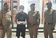लूट व हत्या में फरार ईनामी अंतर्राज्यीय बदमाश गिरफ्तार