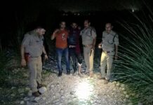 पुलिस एवं बदमाशों के बीच हुई मुठभेड़