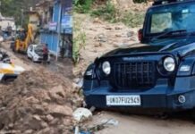 चमोली में बादल फटने से मची भारी तबाही