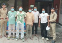 सार्वजनिक स्थानों पर हुडदंग करने वाले 6 हुड़दंगी गिरफ्तार