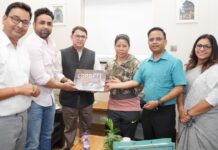 विश्व विख्यात बॉक्सर मैरी कॉम ने की प्रमुख सचिव से शिष्टाचार भेंट
