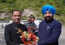 राज्यपाल दो दिवसीय भ्रमण पर पहुंचे मुनस्यारी