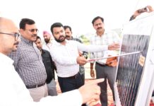 मुख्य सचिव ने सिडकुल द्वारा निर्माणाधीन प्रोजेक्ट का स्थलीय निरीक्षण किया