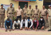 नाबालिग से दुष्कर्म व मारपीट के आरोप मेे 6 गिरफ्तार