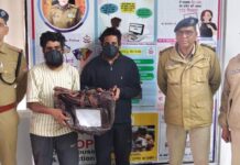 पंजाब से घुमने आये युवकों ने की चोरी, गिरफ्तार