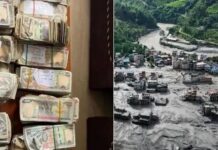 तबाही के बीच लूटः बाढ़ में बहकर आई तिजोरी से उड़ाए 92 लाख