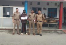 मंदिरों को निशाना बनाने वाला चोर गिरफ्तार