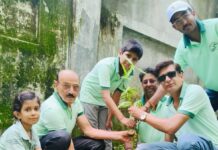 क्लीन एंड ग्रीन एनवायरनमेंट ने किया इस मानसून सत्र का पांचवा वृक्षारोपण