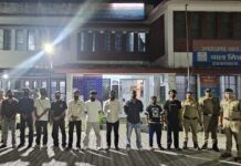 कोरोनेशन हॉस्पिटल में हुयी मारपीट की घटना में 10 युवक गिरफ्तार