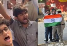 जंतर-मंतर में गेट कूदकर अंदर पहुंचे सौरव दास और आशुतोष रांका, हिरासत में!
