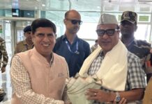 देहरादून पहुंचे असम के मुख्यमंत्री हिमंता बिस्वा शर्मा